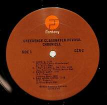A00576666/LP2枚組/Creedence Clearwater Revival Featuring John Fogerty「Chronicle - The 20 Greatest Hits（1976年・CCR-2）」_画像3