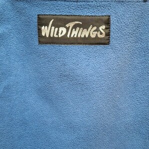 ワイルドシングス WILDTHINGS S ポリエステル ブルー PT-0740 MICRO FLEECE CLIMBING PANT マイクロフリース クライミングパンツ の画像3