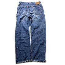 ストリート! Levi's リーバイス 569 ハイウエスト ワイド ルーズ ストレート ジーンズ デニムパンツ ブルー W32 ゴールデンサイズ メンズ_画像3