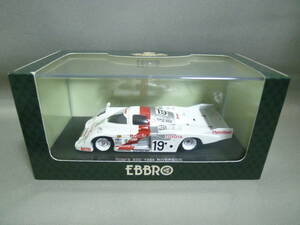  EBBRO 1/43 Toyota TOM`S 83Cli bar side 1984. dream RC83 TOM'S