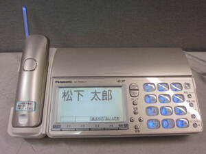 Panasonic パナソニック デジタルコードレス普通紙ファクス おたっくす KX-PD603DL 受話子機のみ 受信・発信確認済 