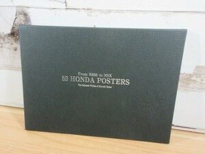 2B1-4「添野清 50 HONDA POSTERS ポスター作品集 500部限定」From S800 to NSX Kiyoshi Soeno スタジオ・サン