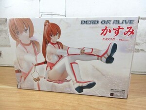 1ZC「未開封 DEAD OR ALIVE かすみ KASUMI～White ver.～」1/5 コールドキャスト製塗装済完成品 ニューライン 現状品