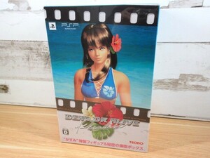 1ZC「未開封 DEAD OR ALIVE Paradise “かすみ”特製フィギュア＆秘密の楽園ボックス」デッド オア アライブ パラダイス KT 現状品 PSP 