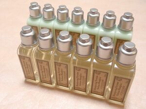  新品 未開封 未使用 13本セット L'OCCITANE ロクシタン ホテルアメニティ VB ヴァーベナ シャンプー コンディショナー ミニボトル 各30ml 