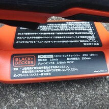 BLACK&DECKER ブラックアンドデッカー GKC1825L2 18V コードレスチェーンソー 未使用 100サイズ_画像2