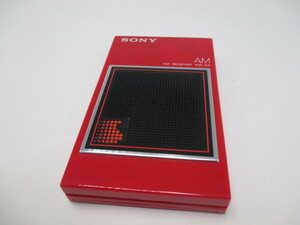 【送料無料】SONY ICR-S9 ソニー ミニポケットラジオ受信機
