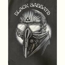 ★新品未使用★ブラック・サバス BLACK SABBATH バンドTシャツ 半袖 ロックTシャツ コットン プリント ブラック 黒 Lサイズ 2367_画像5