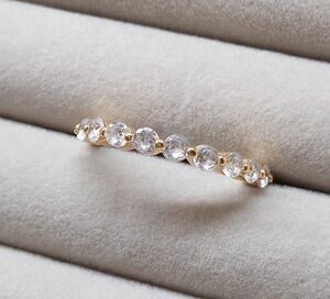 【大きめサイズ】人工ダイヤ　ジルコニア　18号　リング　マリッジリング　婚約指輪　指輪　結婚指輪　アクセサリー