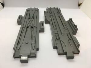  Plarail advance Cross po in trail Stop rail lever operation with defect Junk used 