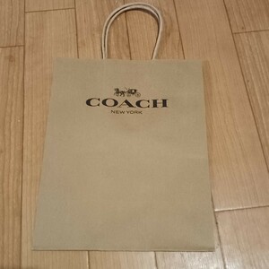 COACH 　コーチ　ショッパー 紙袋 ショップ袋