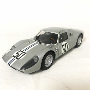 k35/60★1円〜 本体のみ MINICHAMPS ミニチャンプス 1/18 ポルシェ 904 GTS 1964 シルバー