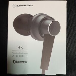 audio-technica ブルートゥースイヤホン ATH-HR7BTBL ブルー [Bluetooth]