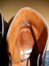 ★美品 CROCKETT&JONES クロケットアンドジョーンズ チャッカブーツ WOBURN カーフレザー 革靴 黒 7E 箱付き 英国製/ チーニー好きも_画像8