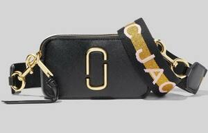 ★新品未使用★　MARC JACOBS マークジェイコブス スナップショット カメラバッグ ショルダーバッグ NEW BLACK MULTI女性用