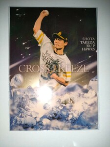 武田翔太　16 BBM 1st Cross freeze /100 パラレル　ソフトバンクホークス