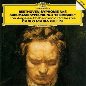 【国内盤】ベートーヴェン：交響曲「運命」、シューマン：交響曲「ライン」 ジュリーニ／ロサンゼルス・フィル 1981,80年録音 UCCG-3967