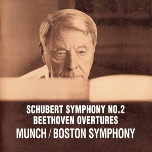 【国内盤】シューベルト：交響曲第2番、ベートーヴェン：プロメテウス, レオノーレ1,2番 ミュンシュ／ボストン響 1960,56年録音 BVCC-38429
