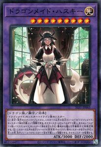 遊戯王カード ドラゴンメイド・ハスキー(ノーマルパラレル) SELECTION 5（SLF1） セレクション5 融合・効果モンスター 光属性