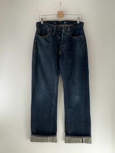 8-915 US製 LEVIS No.2 LOT 201 555 ヴァレンシア 青耳 チェーンステッチ リーバイス サイズ 32