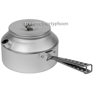  including postage pursuit have * new goods * tiger n gear open fire kettle 0.9L stainless steel steering wheel removable type knob *Trangia kettle TR-OF324 924