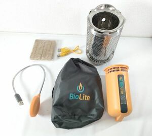 BioLite CampStove 稼働確認済み バイオライト キャンプストーブ アウトドア用品 キャンプ用品 ストーブ【中古】326D