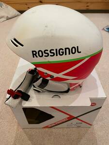 ROSSIGNOL（ロシニョール）白赤　スキーヘルメット　中古