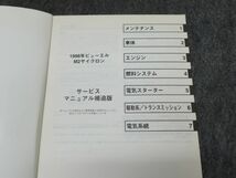 Buell ビューエル サイクロンM2 1998 サービスマニュアル 追補版 ●送料無料 X2A362K T12K 297/3_画像5