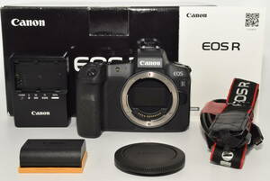 【極上品】 Canon ミラーレス一眼カメラ EOS R ボディー EOSR　＃6510