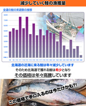 切身加工 真空パック 新巻鮭 2kg 1本 送料0円 新物 塩漬け 塩鮭 姿 鮭 北海道 北海道産 しゃけ サケ さけ お正月 年末年始 お歳暮_画像6