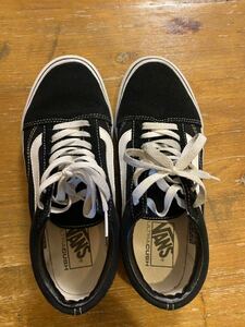 VANS◎OLD SKOOL オールドスクール ローカットスニーカー◎バンズ　25.5cm ブラック◎