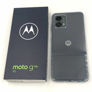 12.20UD-D622★moto g53y 5G 標準セット★motorola/MOSAD1/インクブラック/ワイモバイル/スマホ/スマートフォン/DI0 EA0