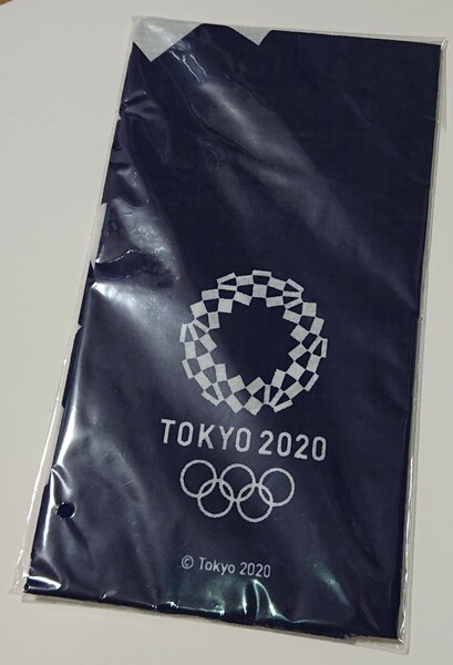 【送料無料】【新品未使用】　東京オリンピック　2020　テヌグイ　青色　正規ライセンス品　定価1430円