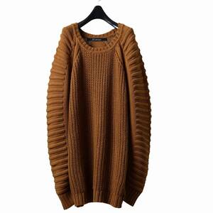 A.F ARTEFACT LOWGAUGE CABLE KNIT PULLOVER LADDER-SLEEVE 定価36300円 エーエフアーティファクト リックオウエンス JULIUS ユリウス