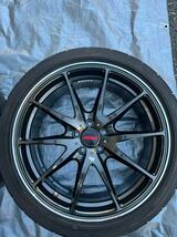 RAYS レイズ VOLK RACING ボルク レーシング G25 18インチ8J＋45 5穴 PCD100 フォーミュラシルバー 225/40R18 FT86 BRZ トヨタ スバル _画像4