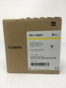 BY-741 純正 未使用 Canon インクタンク PFI-1300Y Y イエロー PROインク キャノン image PROGRAF 大型プリンタ Pro-4000 6000 など 