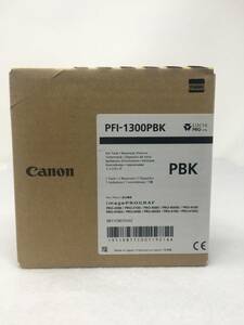 BY-742 純正 未使用 Canon インクタンク PFI-1300 PBK PROインク キャノン image PROGRAF 大型プリンタ Pro-4000 6000 など 