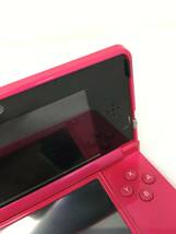 BY-908 中古品 任天堂 NINTENDO ニンテンドー3DS CTR-001 グロスピンク 本体のみ 初期化済み_画像6