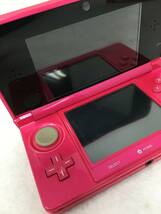 BY-908 中古品 任天堂 NINTENDO ニンテンドー3DS CTR-001 グロスピンク 本体のみ 初期化済み_画像7