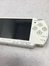 BY-916 動作品 SONY/ソニー PSP/プレイステーションポータブル 本体 PSP-2000 ホワイト_画像5