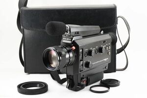 #2713L Elmo Elmo Super 8 Sound 612S-XL 8mm film Movie camera [ operation verification settled ]