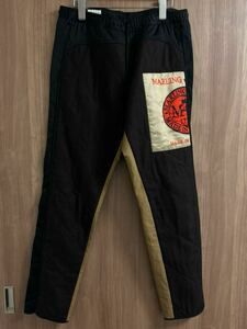 L size Dries Van Noten quilt pants 2017-18AW