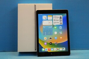 ■Apple■ Apple iPad 第6世代 Wi-Fiモデル 32GB スペースグレイ [MR7F2J/A] / 外箱、AC、ケーブル付属