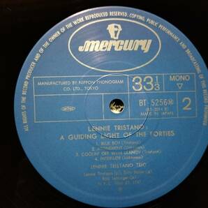 「A GUIDING LIGHT OF THE FORTIES」LENNE TRISTANO BT-5256M レニー トリスターノ 12in LPレコード盤 JAZZ ブルーノート 売切り！の画像8