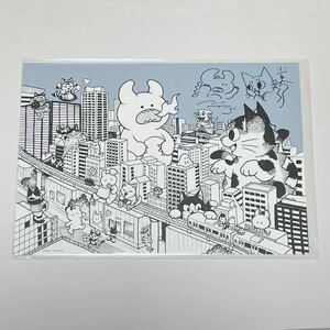 UAMOU × KONATSUYA EXHIBITION A3 ポスター 直筆サイン入り ウアモウ 小夏屋 ネゴラ コラボ展