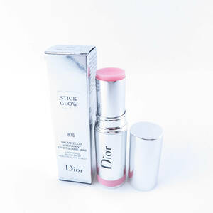 1円 未使用 美品 Dior ディオール スティック グロウ チークカラー 875 ピンクシロッコ BM7853S