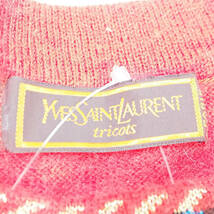 YvesSaintLaurent イヴサンローラン 長袖ニット M ウール アクリル レディース AY4906A18_画像3