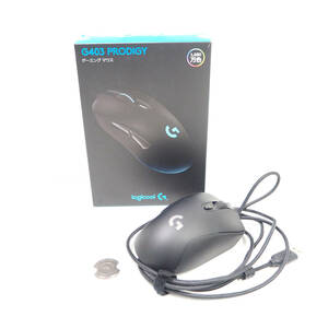 美品 logicool G ロジクール G G403 PRODIGY ゲーミングマウス 有線 eスポーツ HM326C