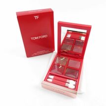 1円 美品 TOMFORD トムフォード アイカラークォード アイシャドウ 01SCエレクトリックチェリー 残量多 BC2940Y8_画像1