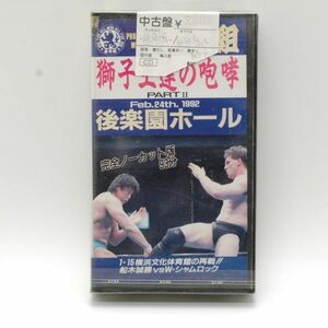 『藤原組 獅子王達の咆哮 PART2/プロフェッショナルレスリング藤原組/高橋和生 藤原喜明 鈴木みのる』IWGPNJPWプロレスラー格闘技